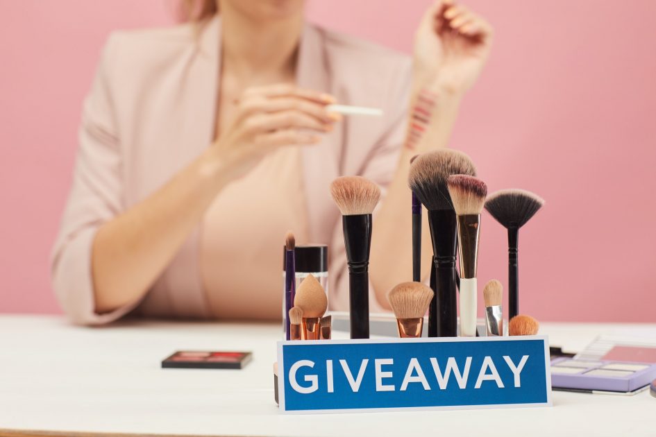 Giveaway for beauty blogger