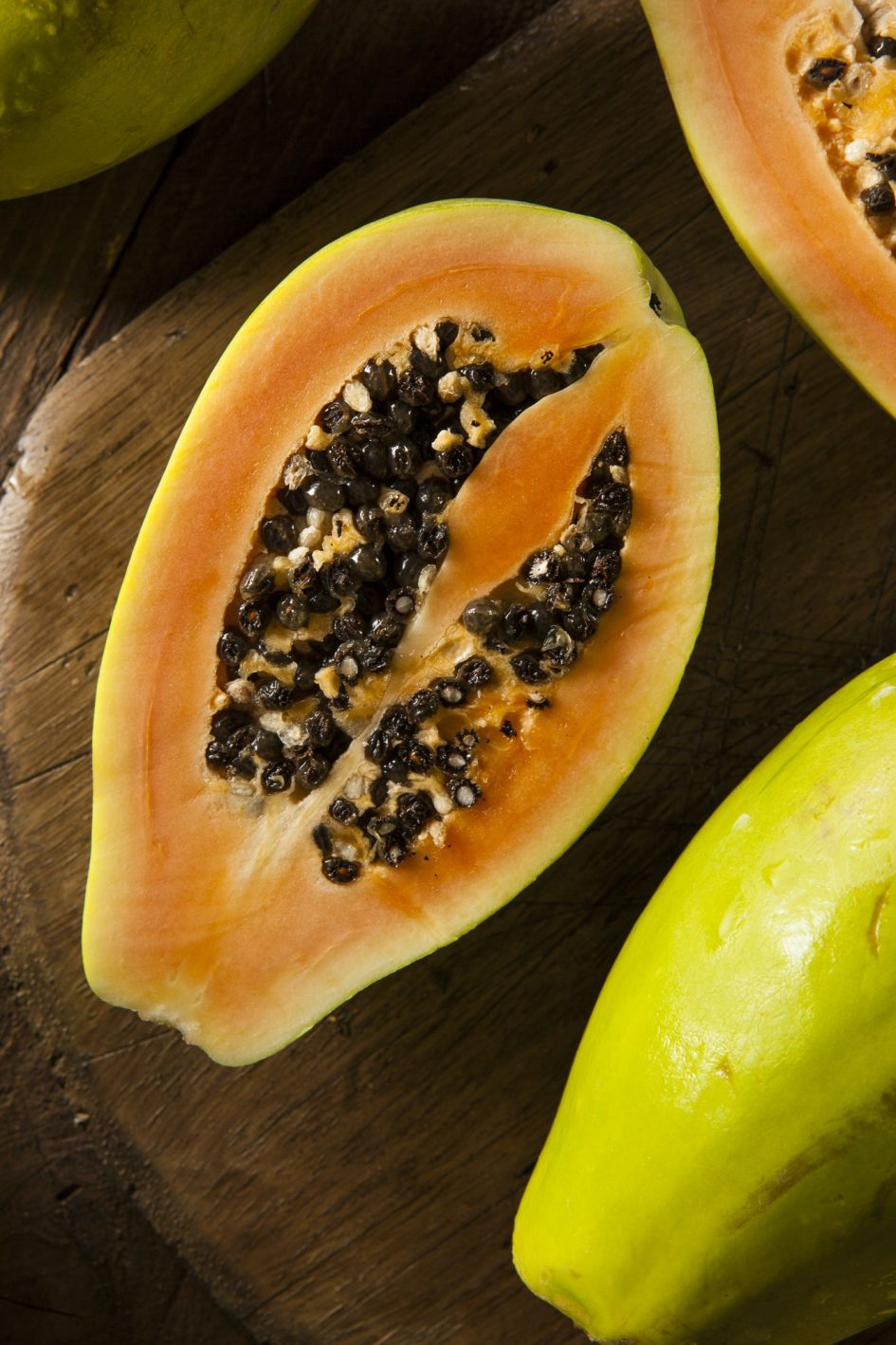 Raw Organic Green Papaya